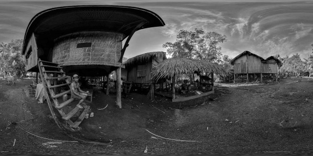 Prey Lang Forest - Village on the edge of the forest.