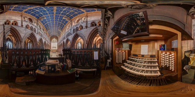 Carlisle Cathedral - Organ Stall
